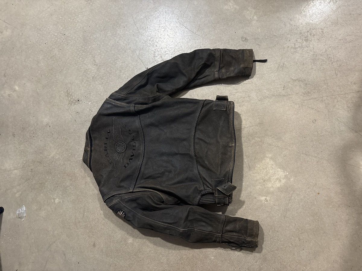 Harley Davidson 2005 Harley Davidson Trail of Tears Leather Jacket Size US S / EU 44-46 / 1 - 2 Thumbnail