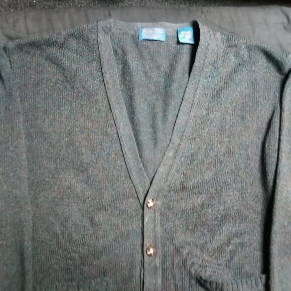 Pendleton × Vintage Vintage Pendleton Wool Cardigan Sweater Elbow Pads Size US L / EU 52-54 / 3 - 2 Thumbnail