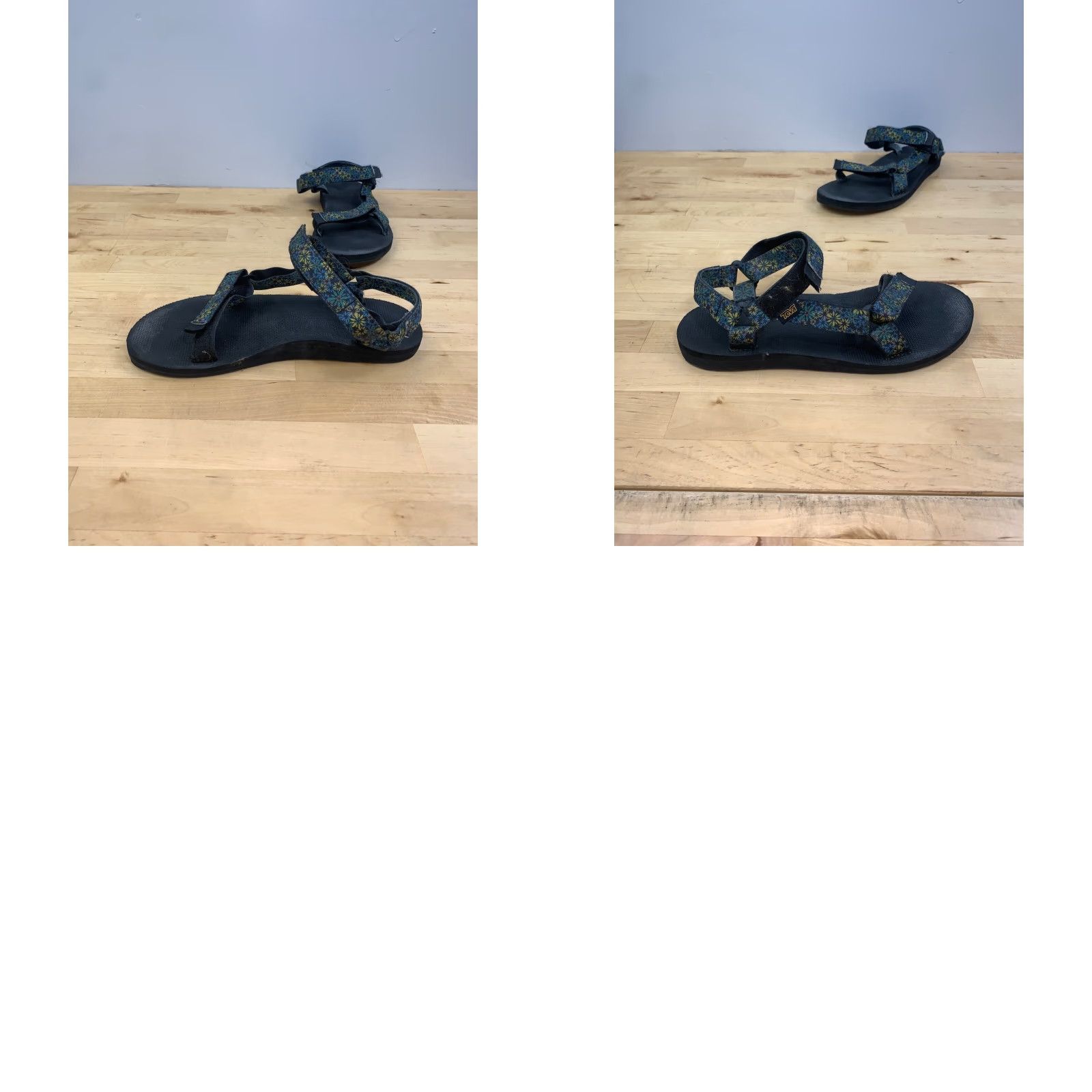 Teva Teva Original Universe Wildflower Sandals Womens US 10 UK 8 EU 41 Japan 27 Black Floral Strappy Sandal Womens 10 Teva Original Universal Size US 8 / IT 38 - 8 Thumbnail