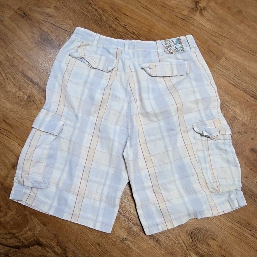 Chip & Pepper Vintage Chip & Pepper Cargo Mens 32 Shorts Plaid 90s Size US 32 / EU 48 - 7 Thumbnail