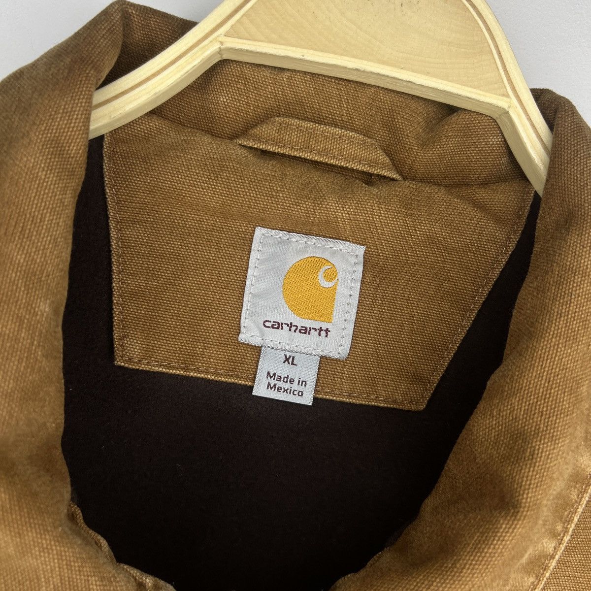 Carhartt × Vintage Vintage Carhartt Detroit Jacket Brown Work Wear Y2K 90s Size US XL / EU 56 / 4 - 5 Thumbnail