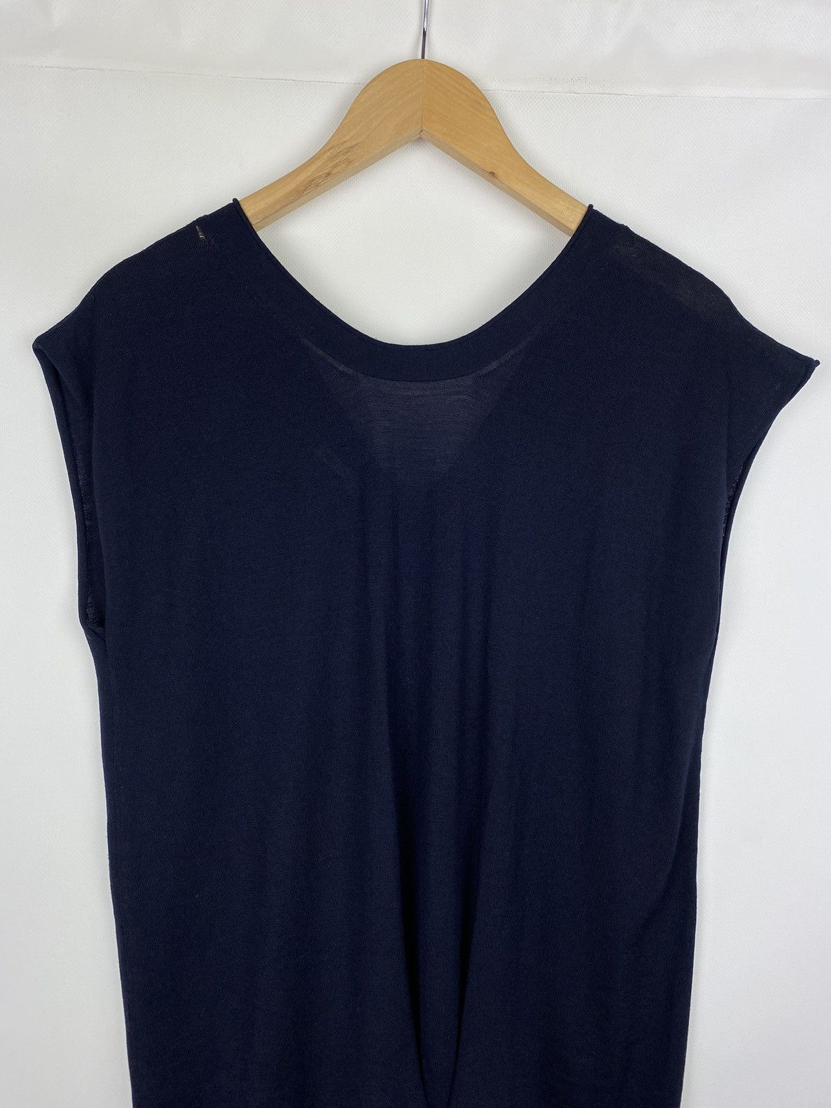 Miu Miu Miu Miu ladies sleeveless v-neck tunic dress size 42 Navy Size M / US 6-8 / IT 42-44 - 13 Thumbnail