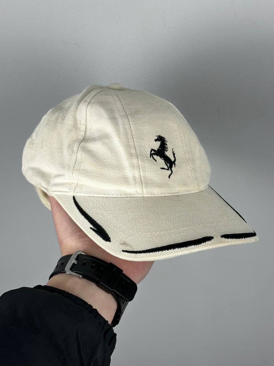 Ferrari Vintage Ferarri Embroidery F-1 Racing Cap Os Size ONE SIZE - 1 Thumbnail