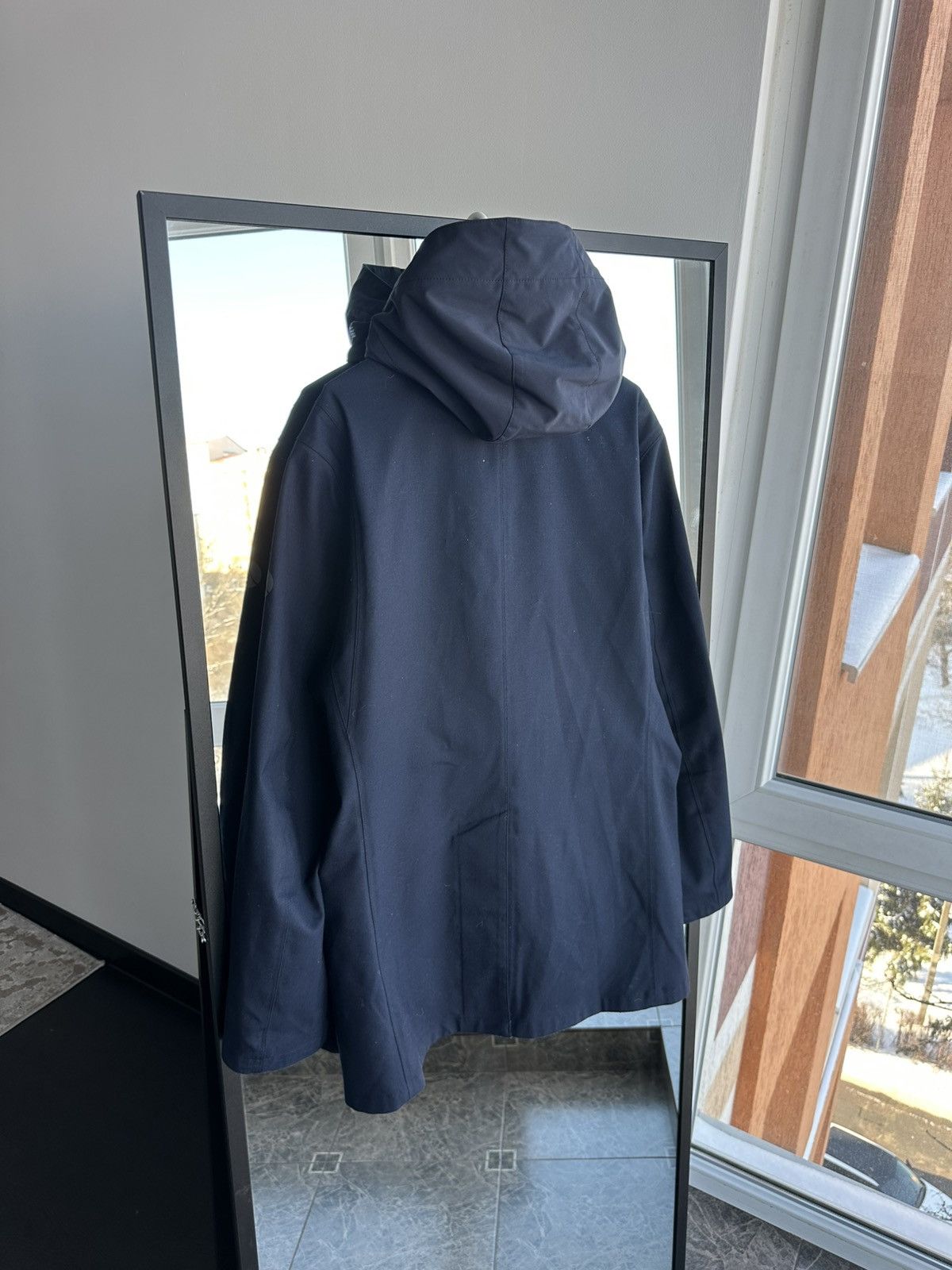 Other People of Shibuya Hachiko Mens Navy Coat Jacket Sz L Size US L / EU 52-54 / 3 - 8 Thumbnail