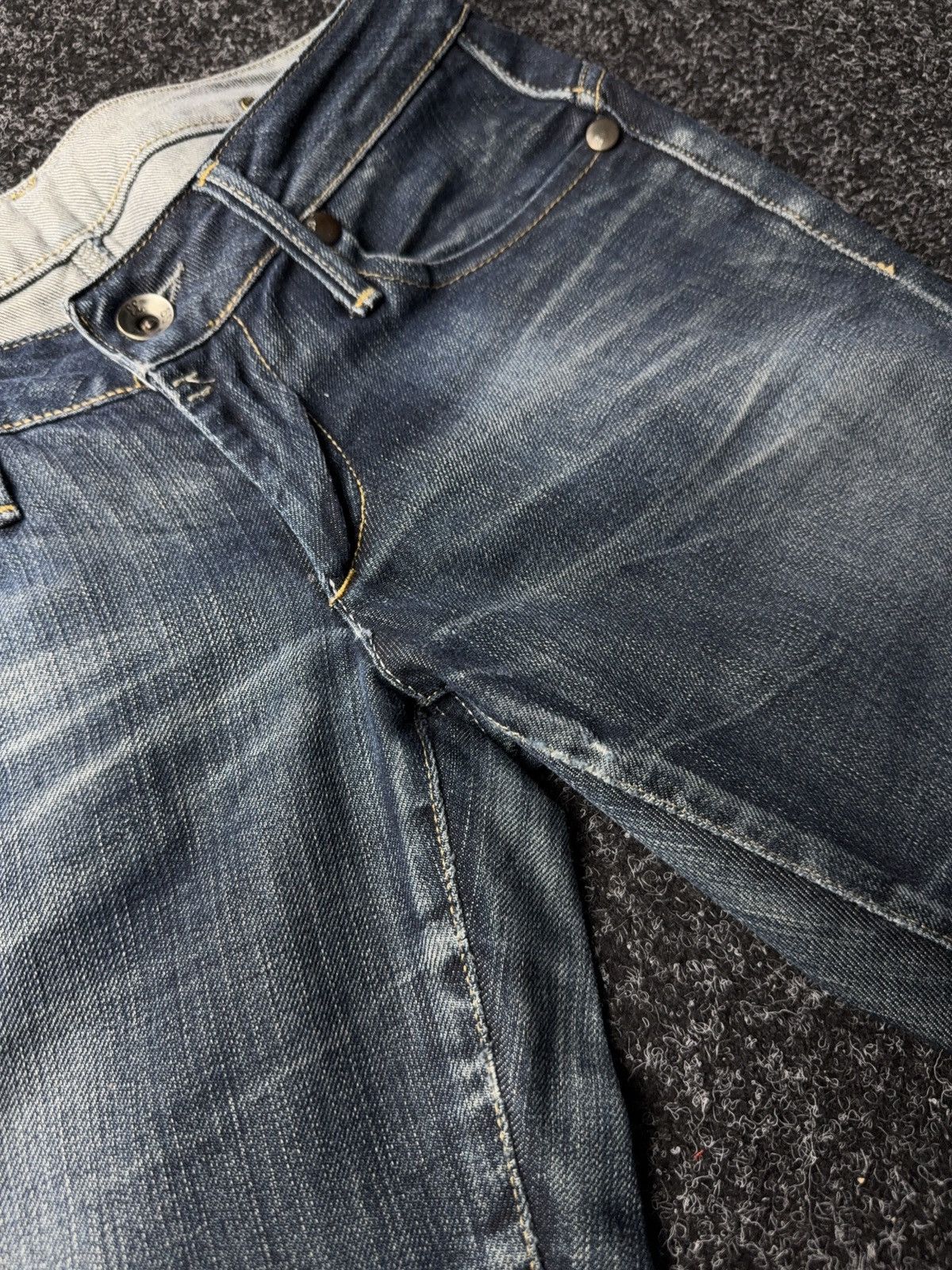 G-Star Retro Y2K 00s G-Star RAW l Vintage Distressed Denim Jeans Size 28" / US 6 / IT 42 - 6 Thumbnail