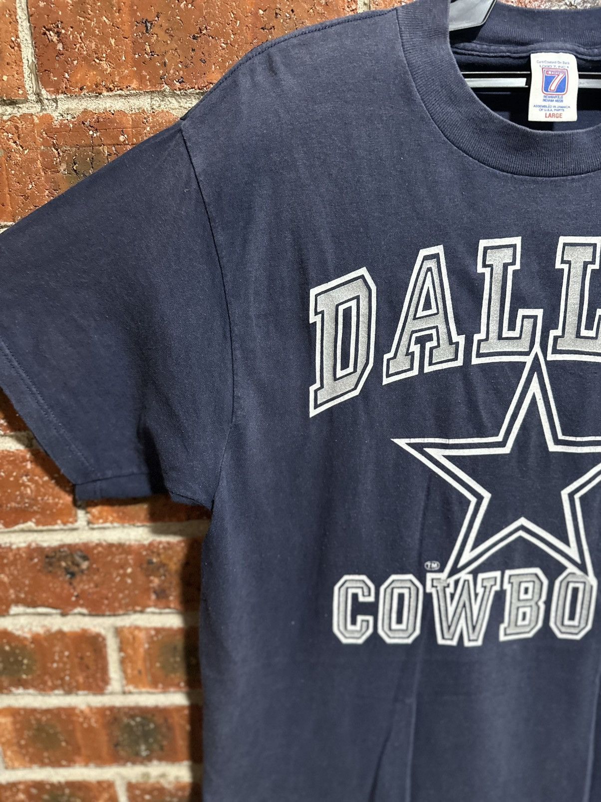 Logo 7 Vintage Dallas Cowboys Faded Tee Size US L / EU 52-54 / 3 - 8 Thumbnail