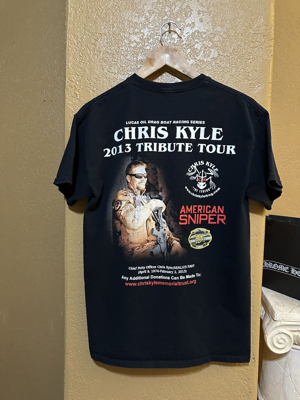 Vintage American Sniper Chris Kyle Tribute tee Size US M / EU 48-50 / 2 - 1 Thumbnail