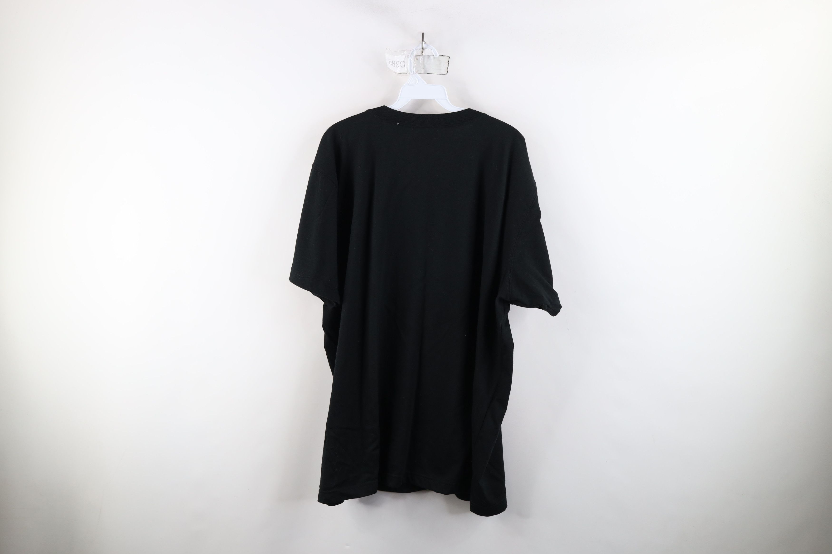 Vintage Vintage 90s Streetwear Short Sleeve T-Shirt Black Cotton USA Size XXL / US 16-18 / IT 52-54 - 8 Thumbnail