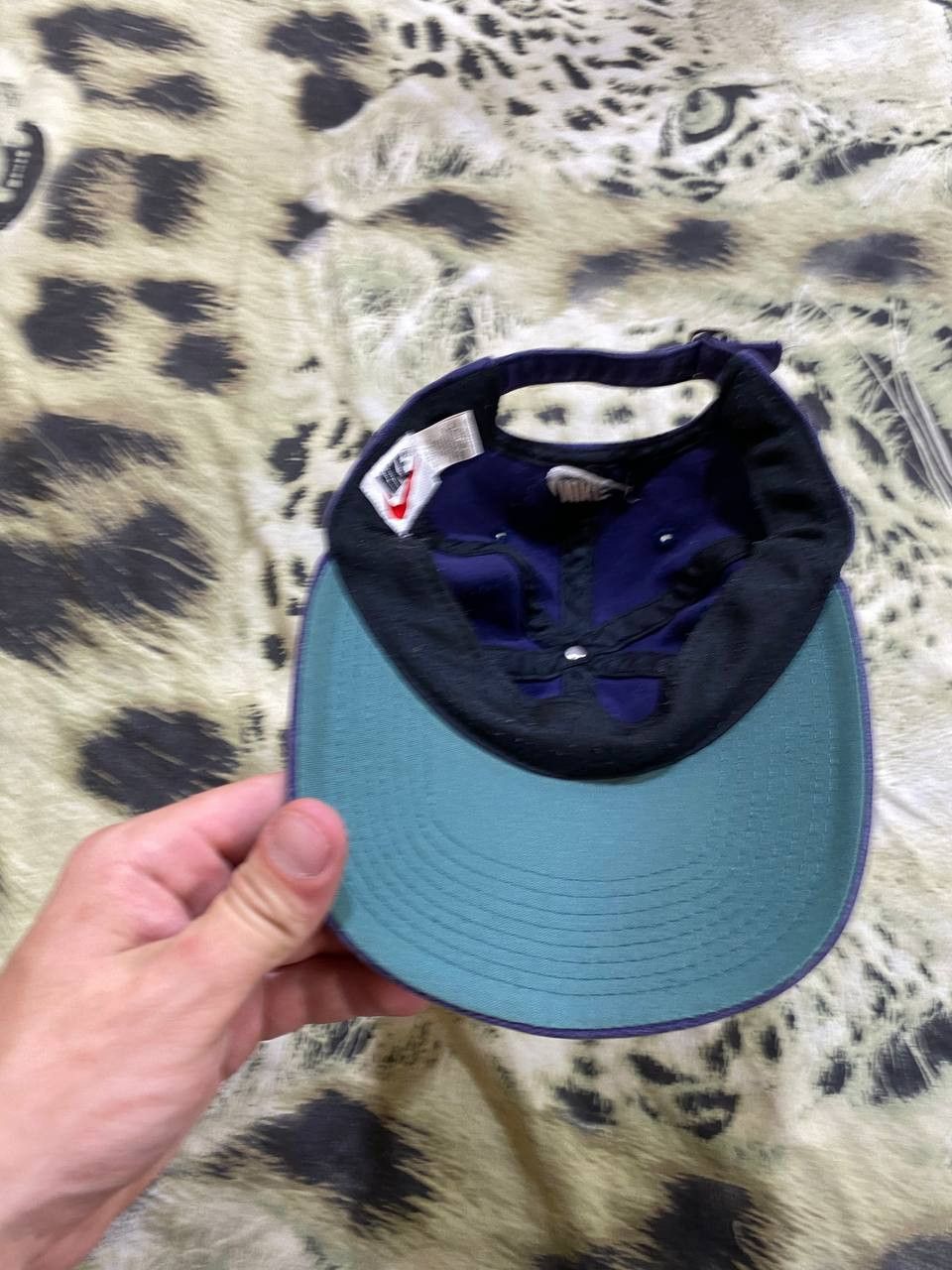 Nike Hats Vintage Blue Cap Nike big logo Y2K streetwear Size ONE SIZE - 10 Thumbnail