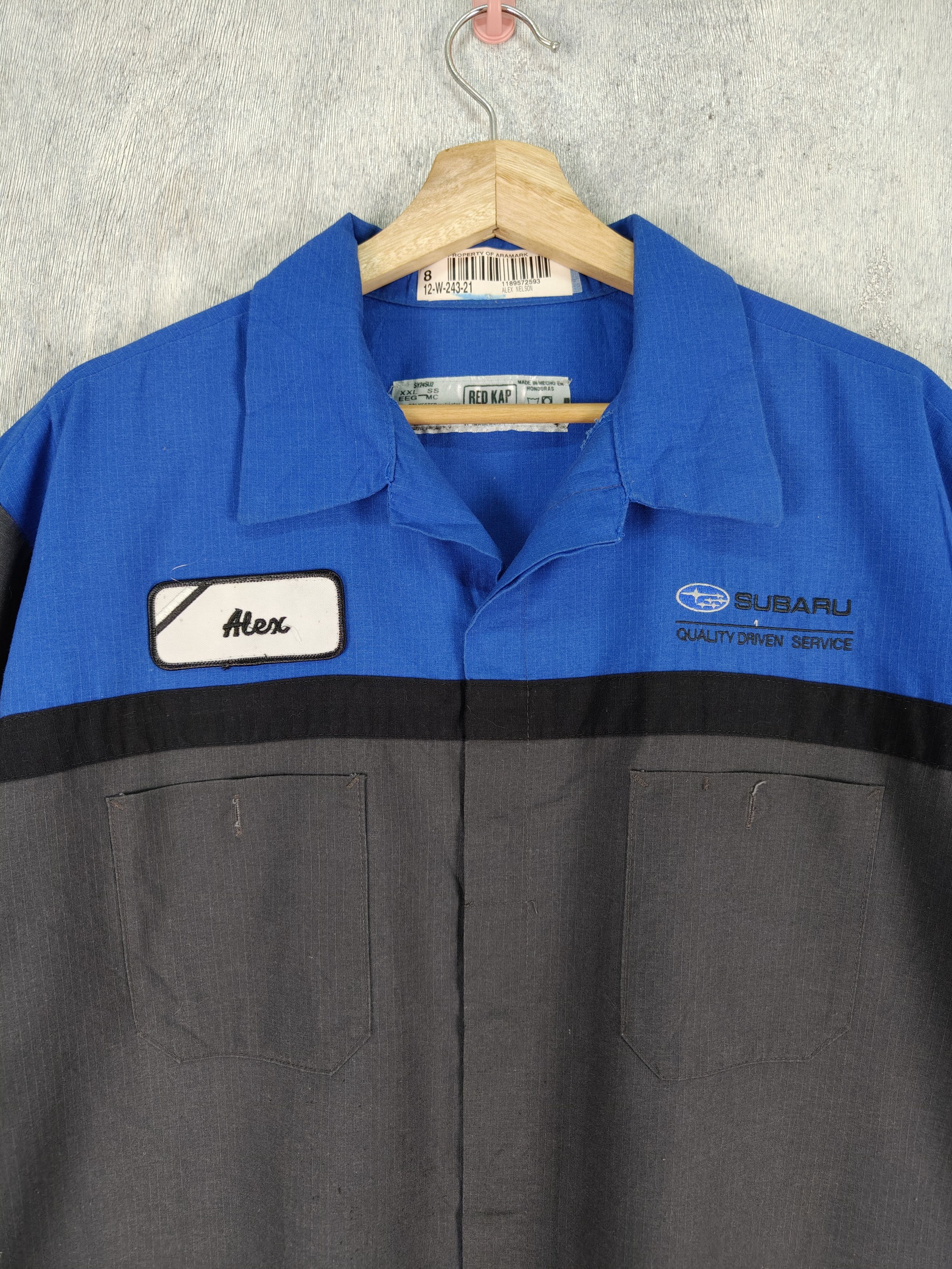 Vintage Vintage Subaru Racing Team Workwear Button Up Shirt Size US XXL / EU 58 / 5 - 4 Thumbnail