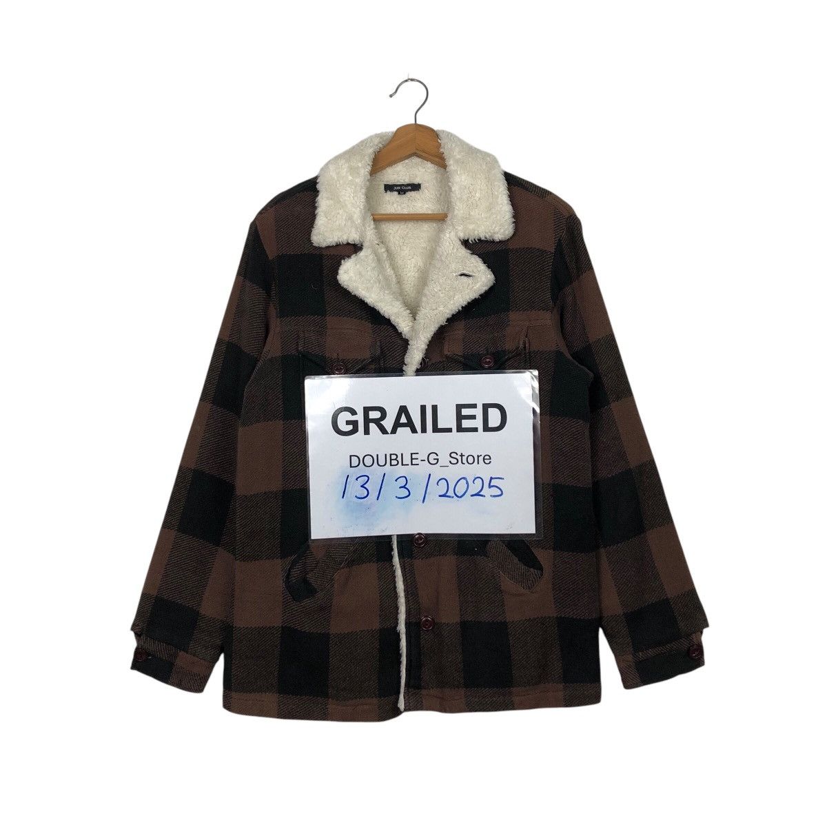 Japanese Brand × Vintage 📌Vintage Wool Jacket Double Collar Jun Club Issey Miyake Size US M / EU 48-50 / 2 - 1 Thumbnail