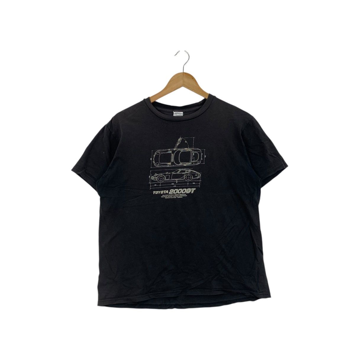 Other TOYOTA JAPAN DOHC 2000GT Racing Team Thrashed Tee Shirt Size US L / EU 52-54 / 3 - 1 Thumbnail