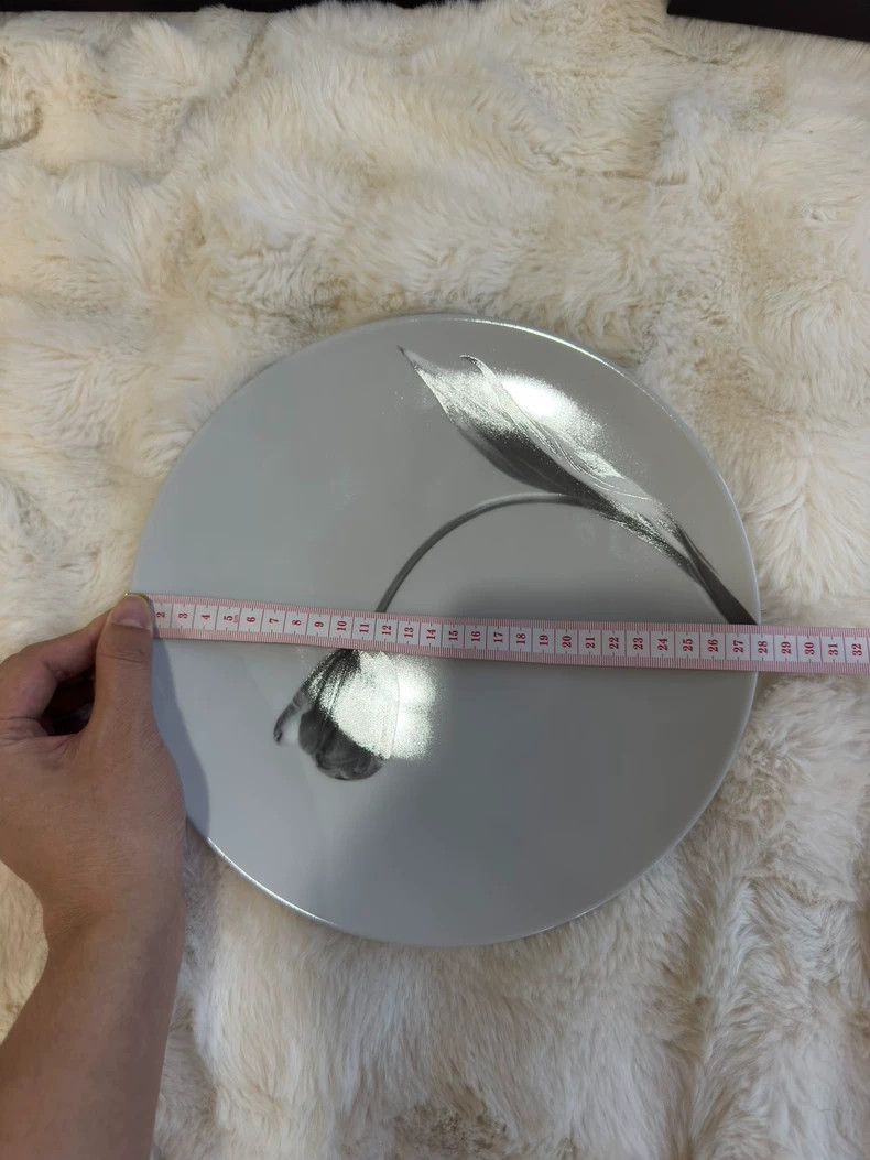 Saint Laurent Paris Saint Laurent Paris Large Flower Porcelain Plate 2505-Nexta Size ONE SIZE - 6 Thumbnail