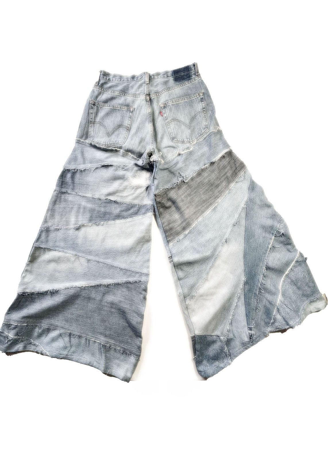 Handmade × Japanese Brand × Levi's Hagi Denim Levi’s Rework Size US 33 - 3 Thumbnail