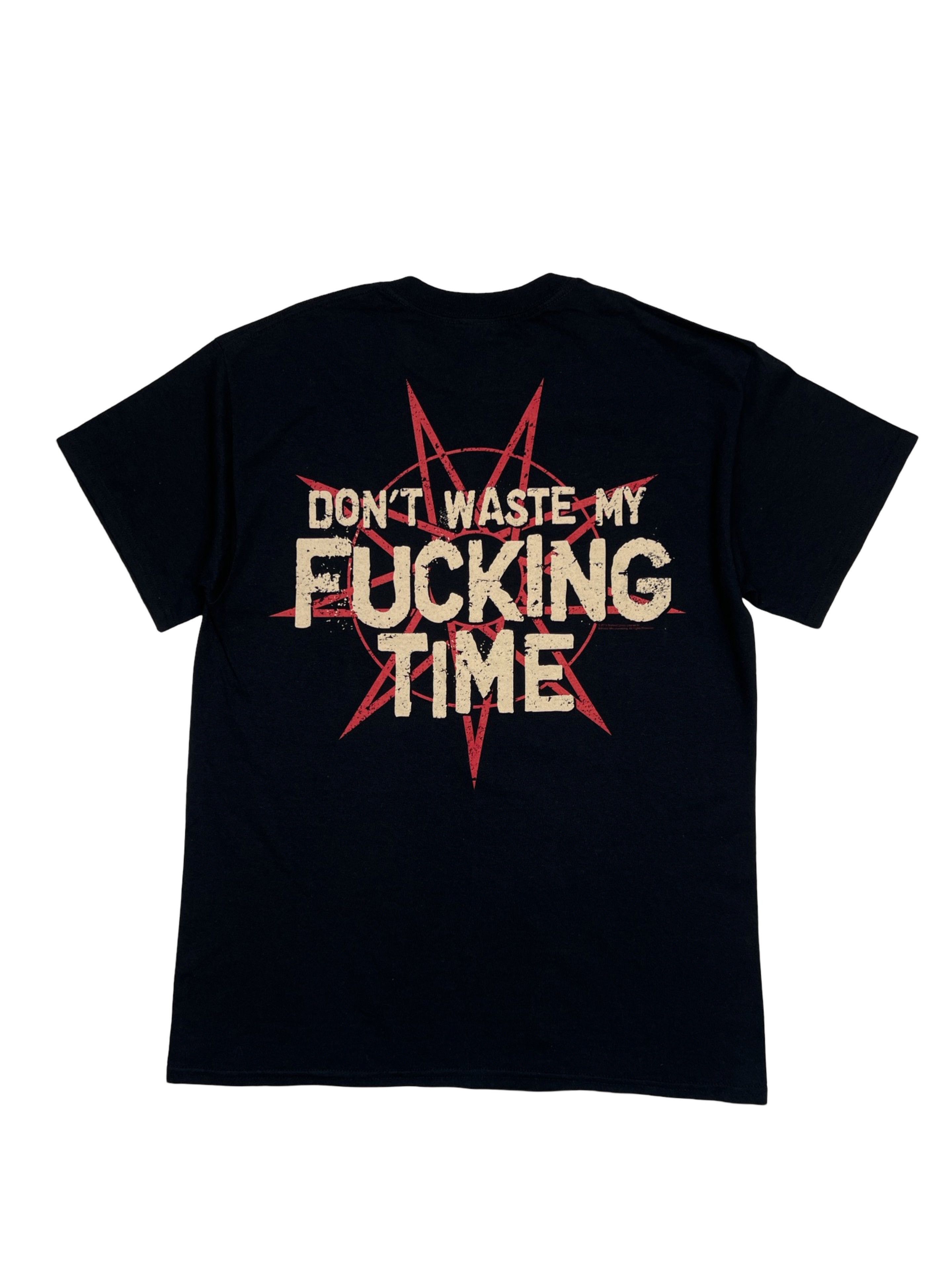 Band Tees 2015 Slipknot Fuck Me Up Crazy Both Side Printed Tee Size US S / EU 44-46 / 1 - 3 Thumbnail