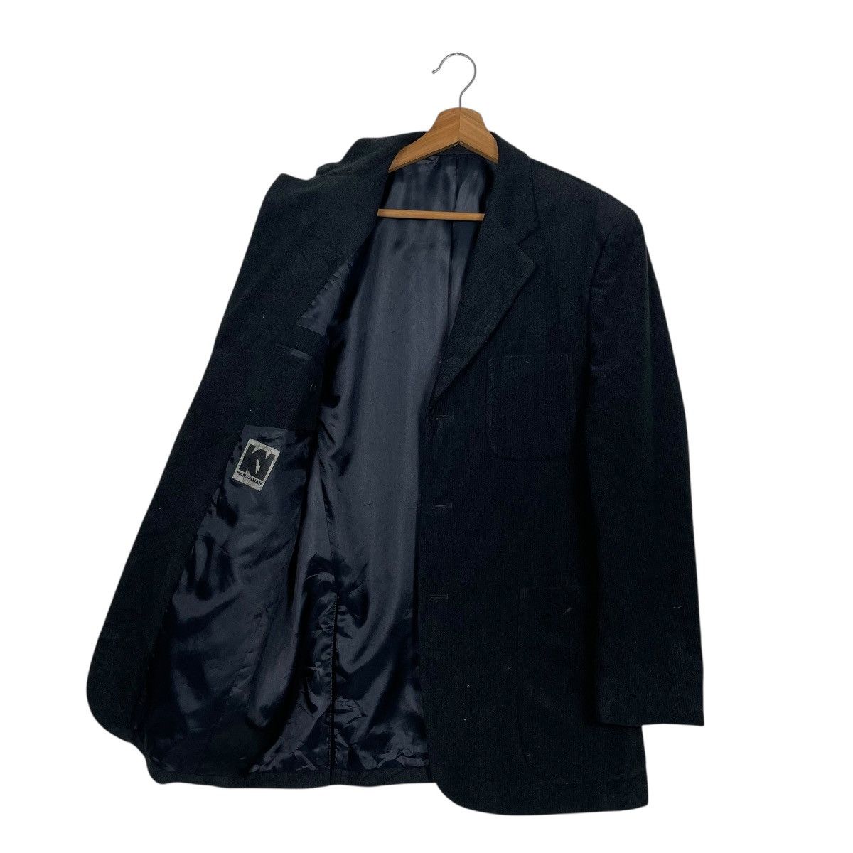 Kansai Yamamoto Kansai Man Black Casual Jacket Size US M / EU 48-50 / 2 - 9 Thumbnail