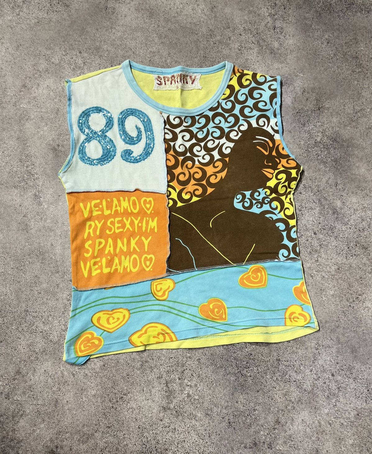 Vintage Vintage printed tank top Size US S / EU 44-46 / 1 - 2 Thumbnail