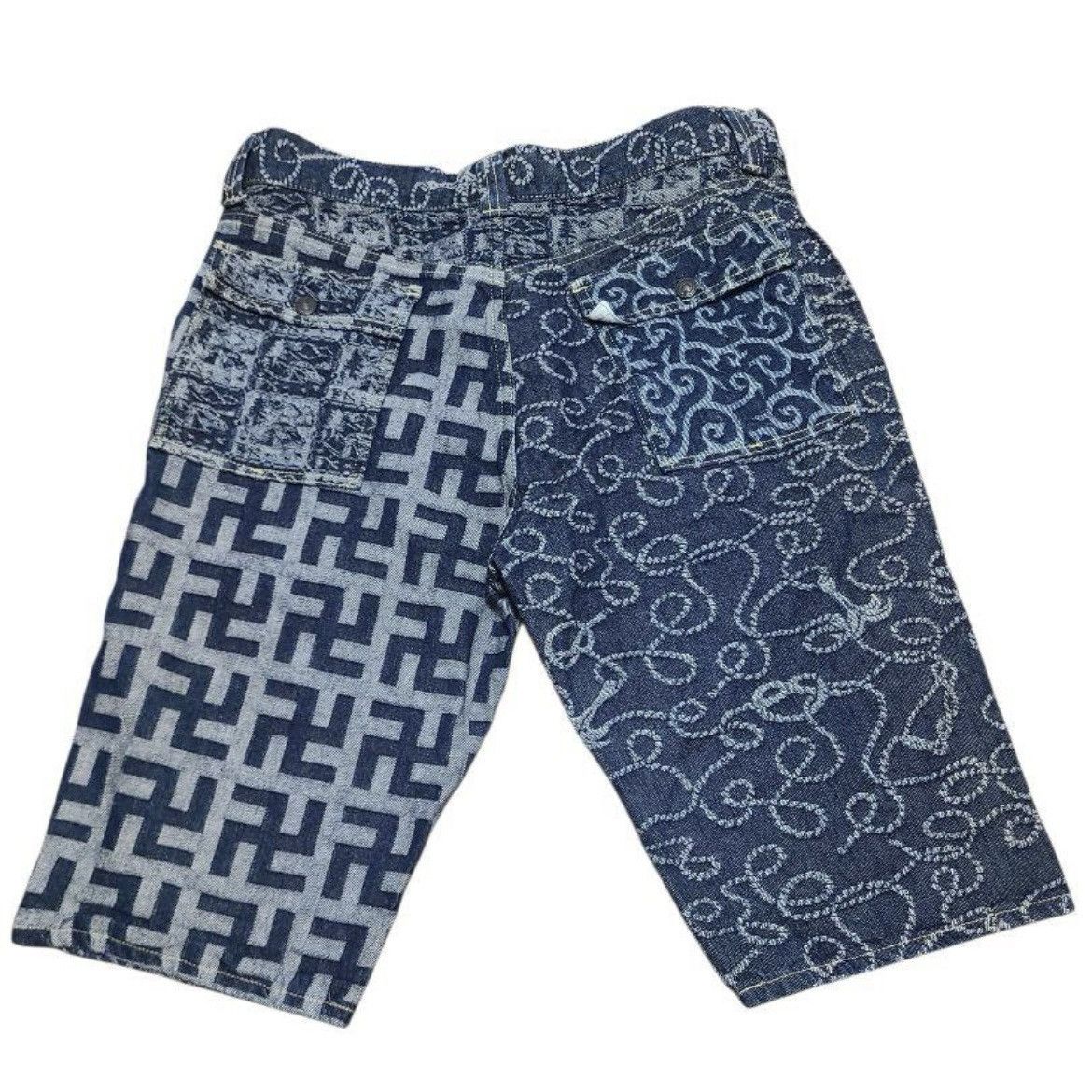 Kapital Kapital archive patchwork shorts Size US 34 / EU 50 - 2 Thumbnail