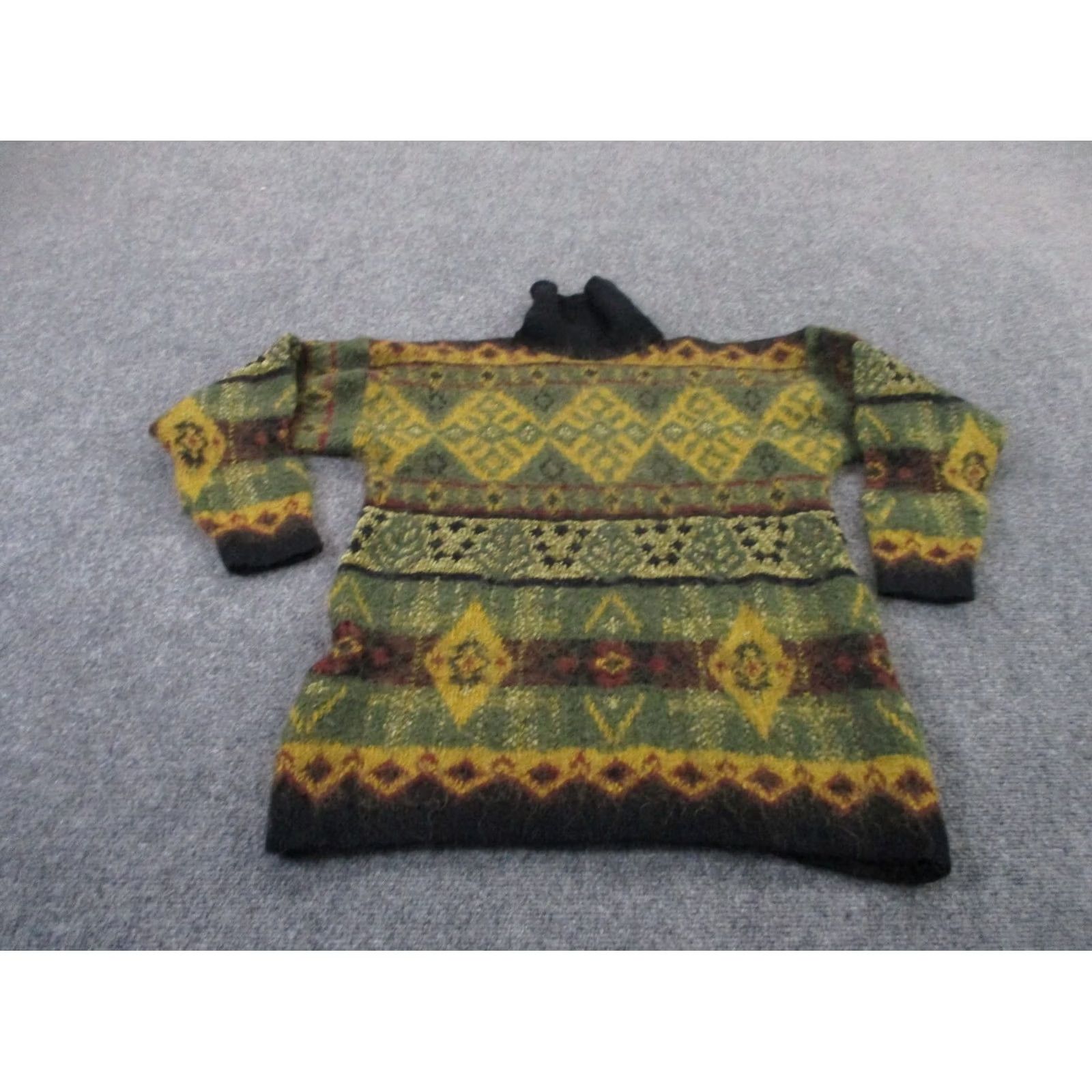 Marks & Spencer Marks and Spencer Sweater Womens L Turtleneck Pullover Wool Mohair Size L / US 10 / IT 46 - 2 Thumbnail