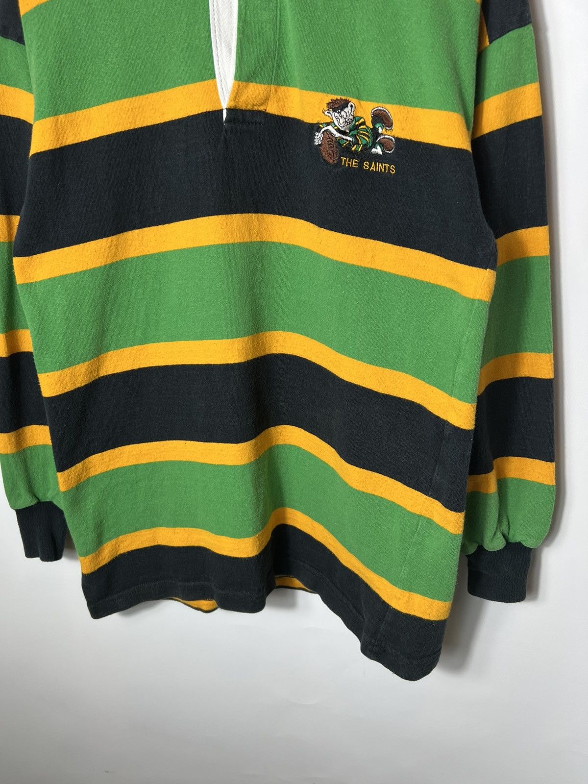 Vintage Vintage rare 90s Northampton Saints Herlequin Long Sleeve Size US S / EU 44-46 / 1 - 4 Thumbnail
