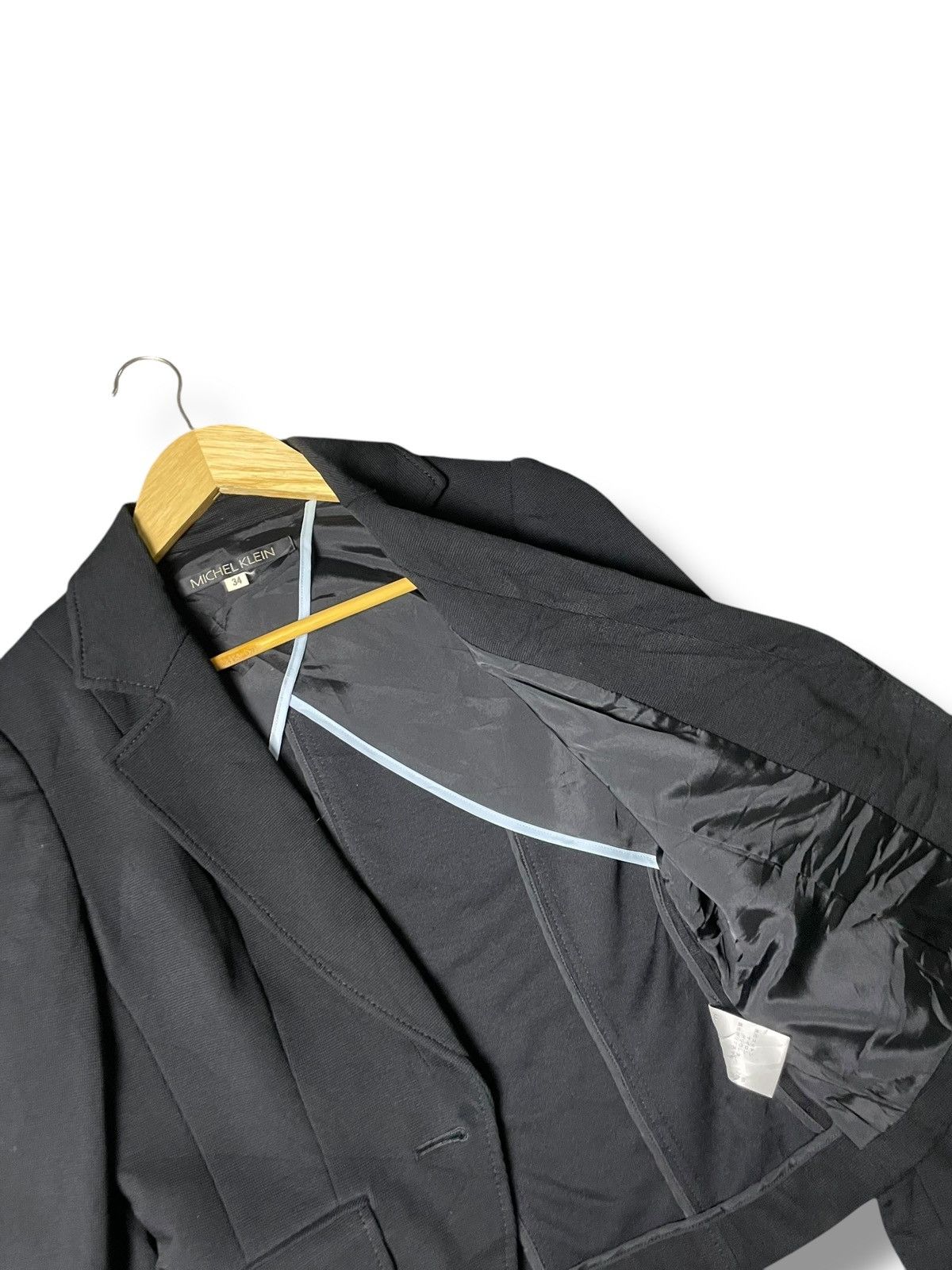 Designer × Michel Klein × Vintage Vintage Michel Klein Brand Crop Blazer (59) Size US XXS / EU 40 - 5 Thumbnail