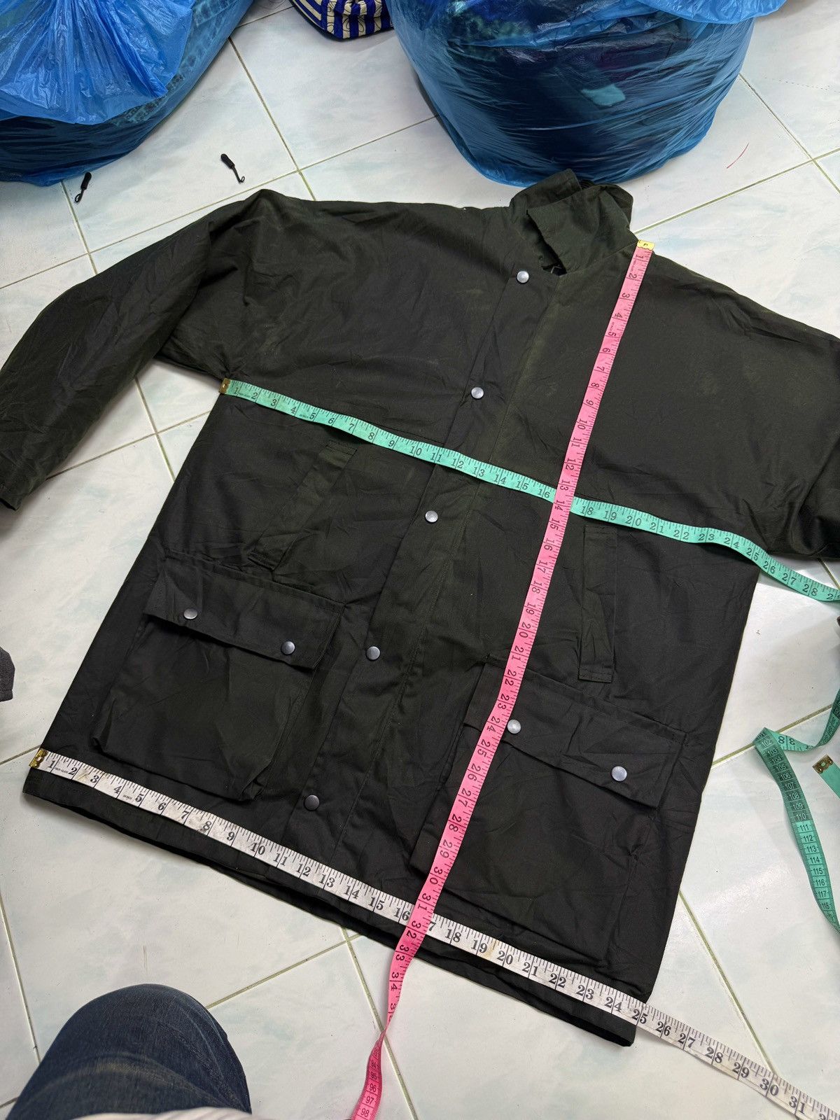 Barbour 💥💥🔥STEALS ROCKALL WAXED JACKET Size US L / EU 52-54 / 3 - 14 Thumbnail