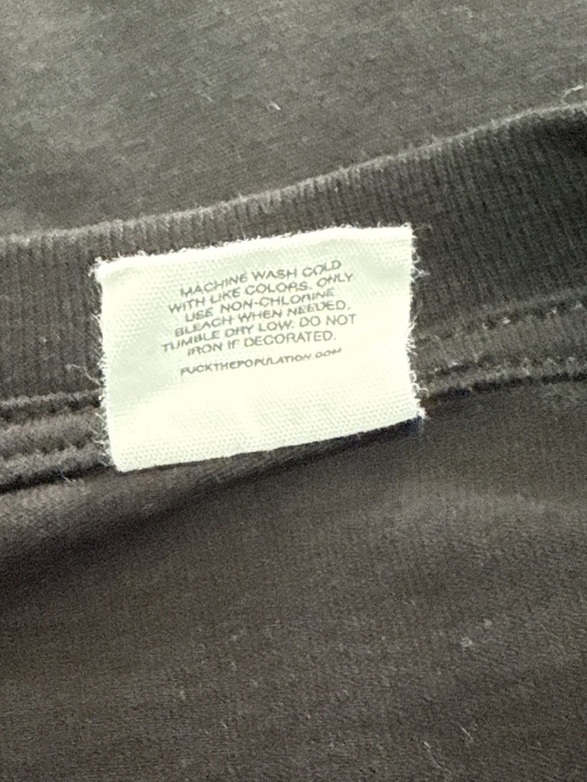 Fuck The Population FTP Doorway Tee Size US XL / EU 56 / 4 - 5 Thumbnail
