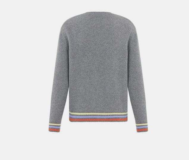 Dior o1w1db11025 413M649 Sweater Vest in Grey Size US XL / EU 56 / 4 - 2 Thumbnail