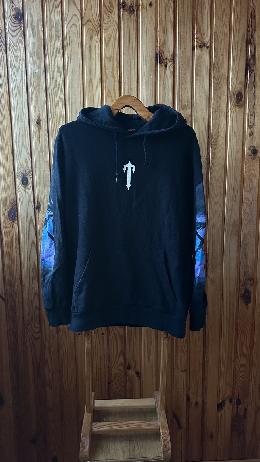 Trapstar London Trapstar Black Hoodie Big Graphic y2k Size US M / EU 48-50 / 2 - 1 Thumbnail