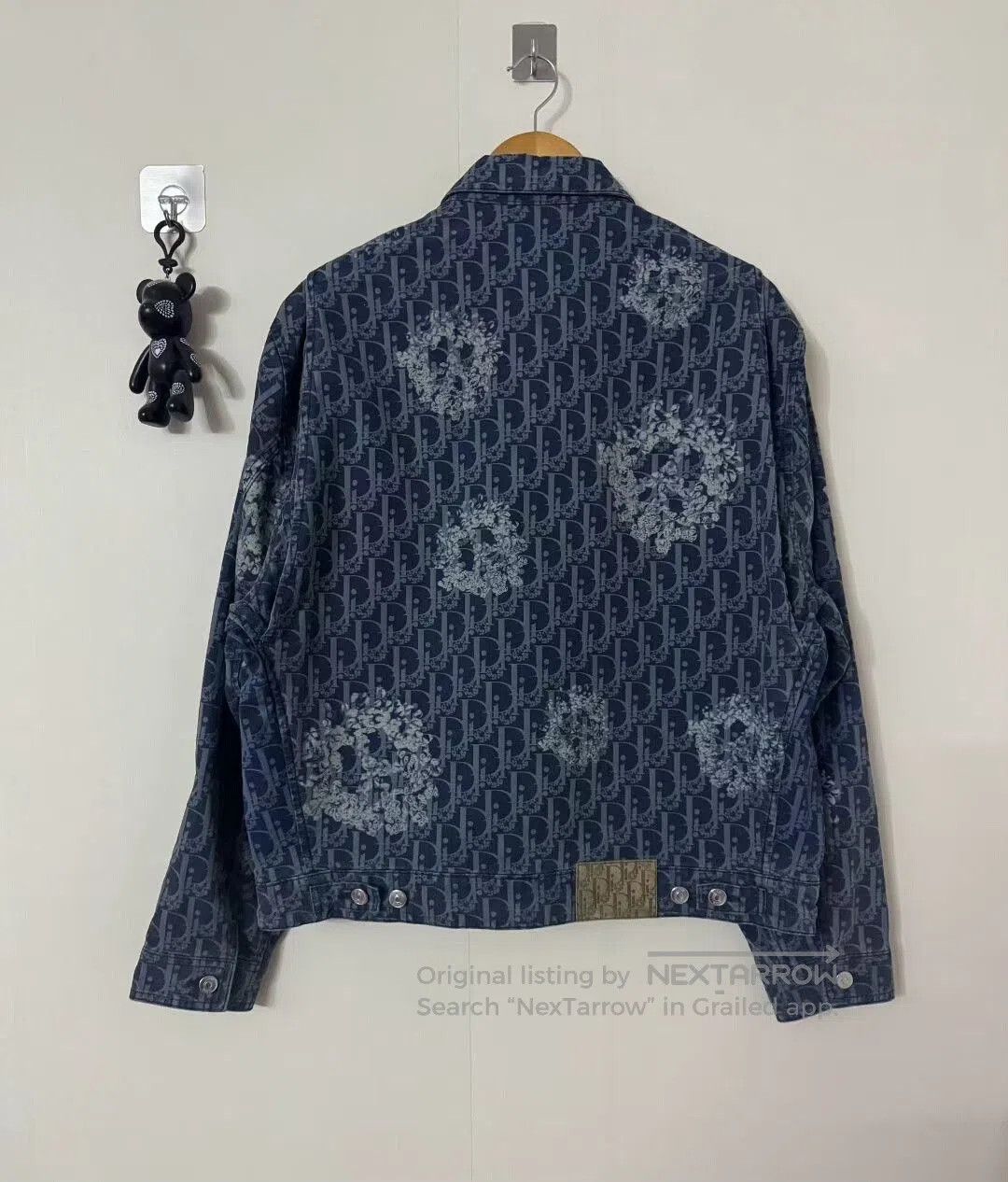 Dior Dior All-Over Kapok Flower Denim Jacket. Size US S / EU 44-46 / 1 - 2 Thumbnail