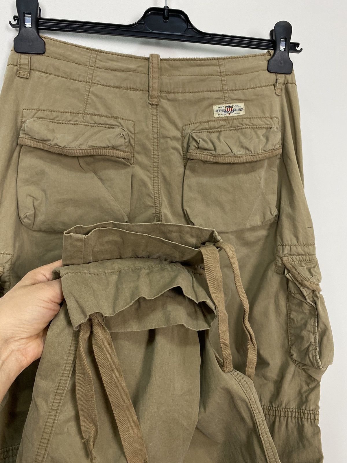 Polo Ralph Lauren Polo Jeans Company Womens Layna Cargo Pants Size 25/34 Brown Size 34" / US 12 / IT 48 - 12 Thumbnail