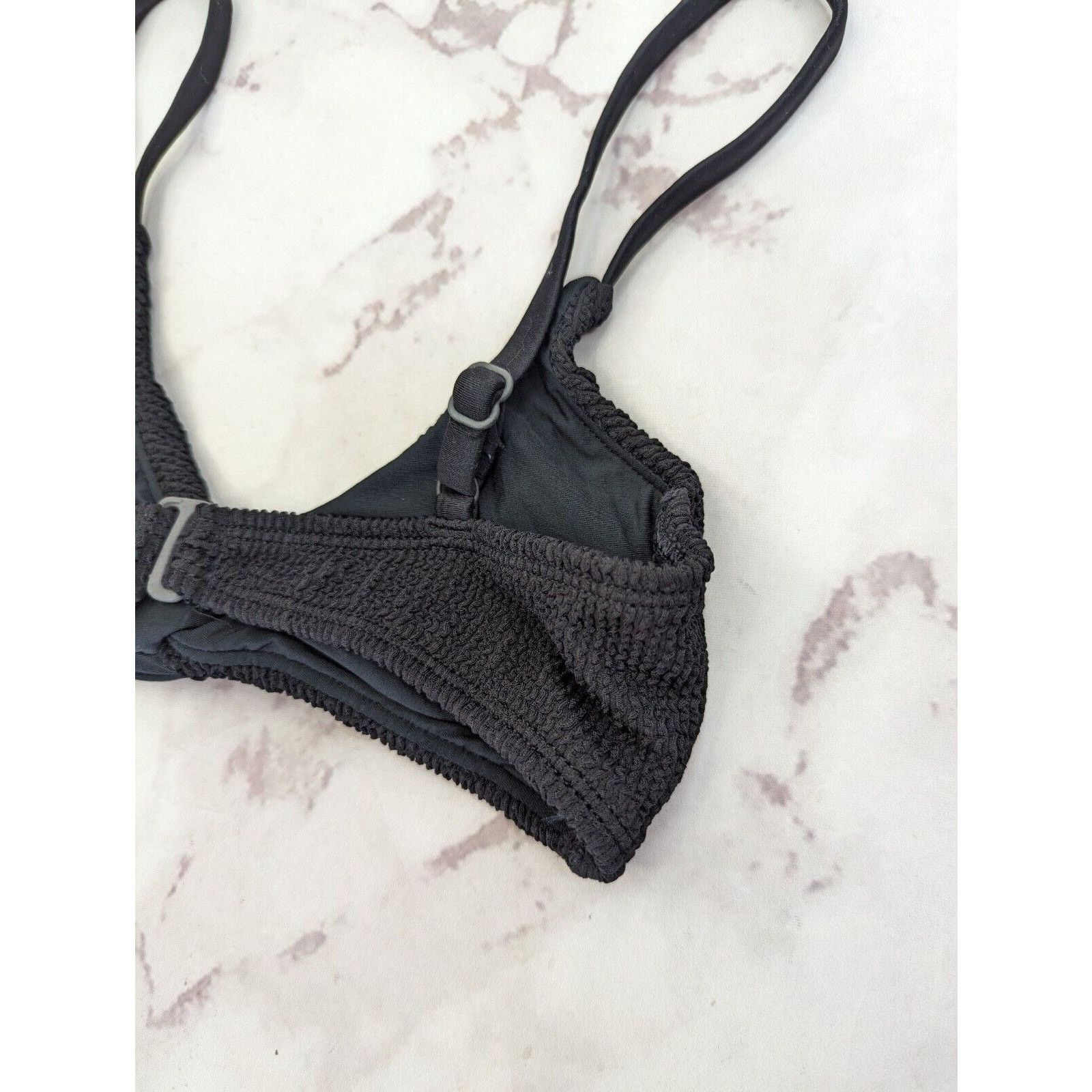 Good American Good American Swim Top Women 2 Medium Crinkle Twist Bikini Size M / US 6-8 / IT 42-44 - 7 Thumbnail