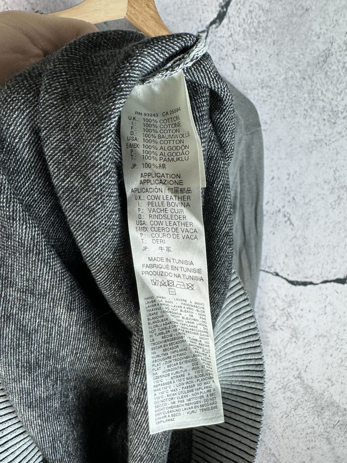 Diesel Vintage Y2K 00s Diesel Distressed Punk Sweater striped knit Size US L / EU 52-54 / 3 - 4 Thumbnail