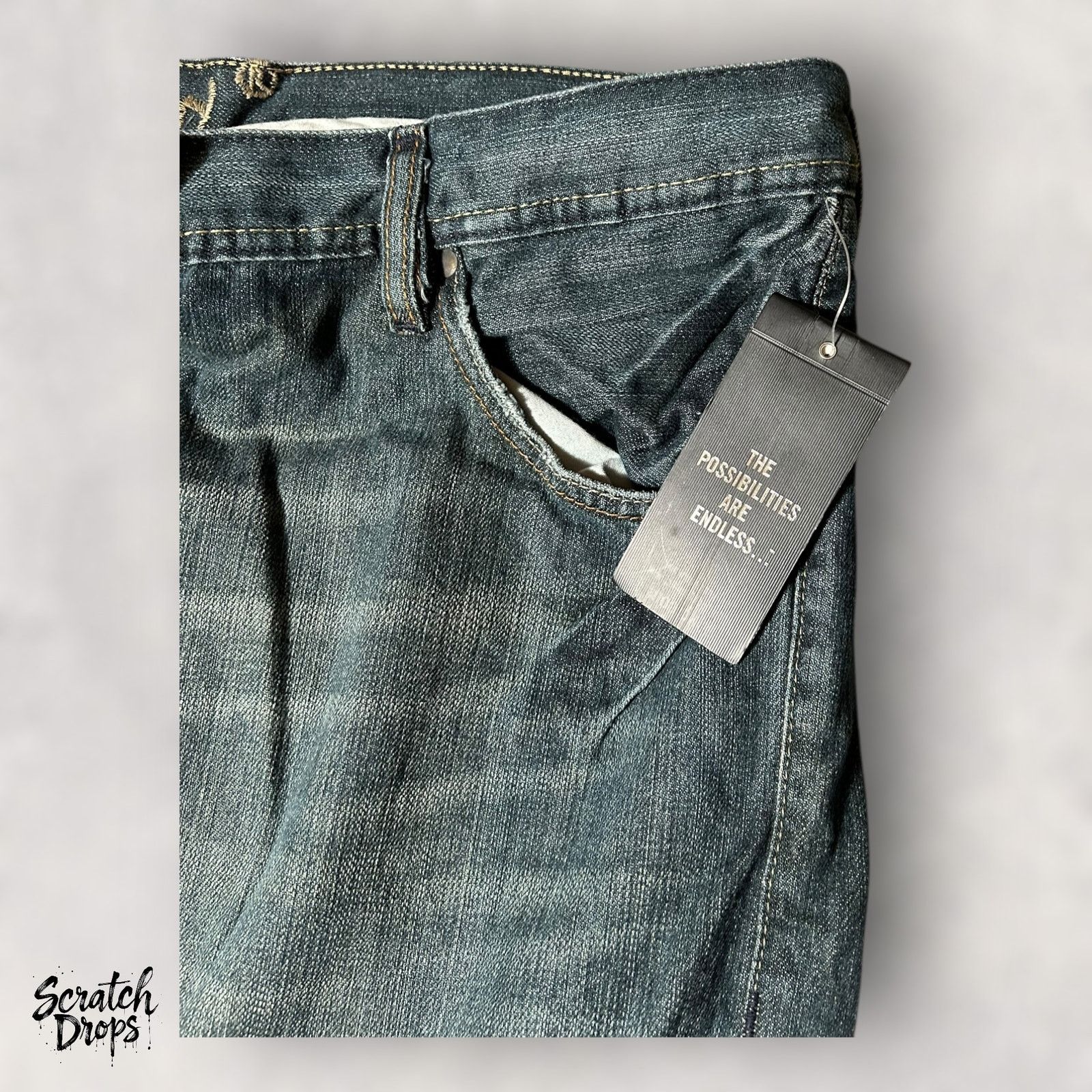 Other Ecko Unltd Vtg Y2K Jeans 52 x 32 Baggy Streetwear 52 Men NWT Size US 36 / EU 52 - 3 Thumbnail