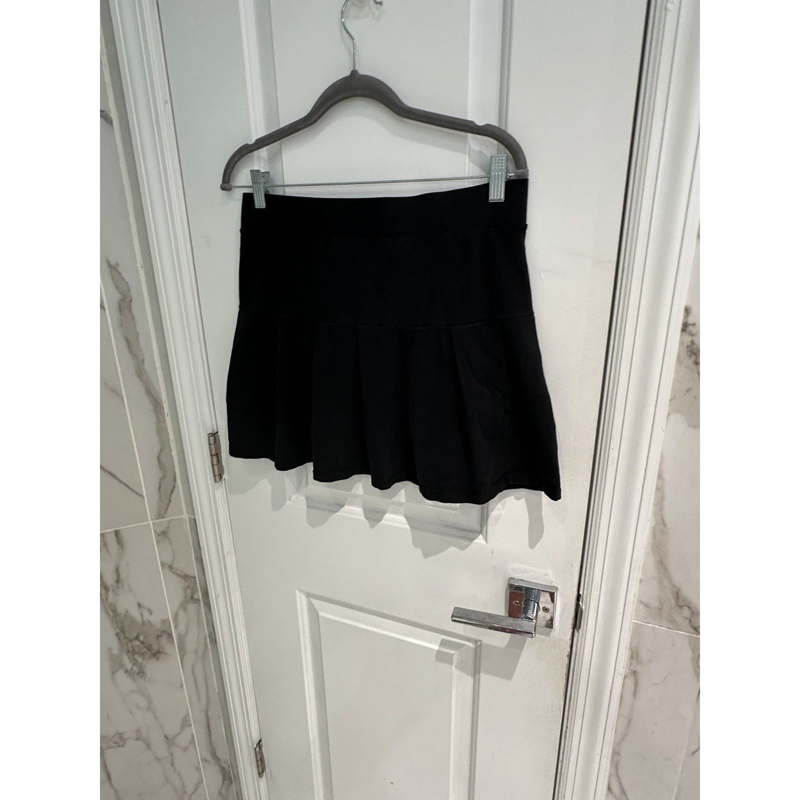 Primark Primark Women’s Black Drop-Waist Mini Skirt Size 8 / Medium Size 30" / US 8 / IT 44 - 2 Thumbnail
