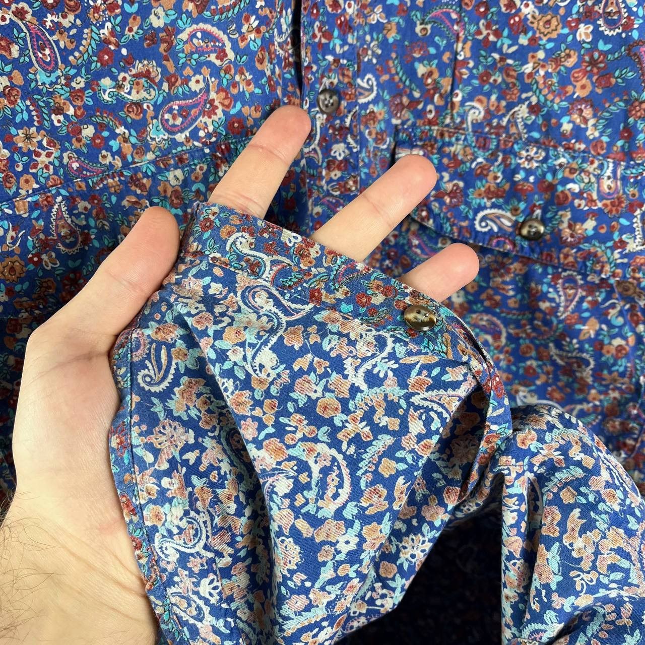 Vintage 90s Avanti Surf Hawaiian Aloha Long Sleeve Button Up Shirt Size US S / EU 44-46 / 1 - 6 Thumbnail