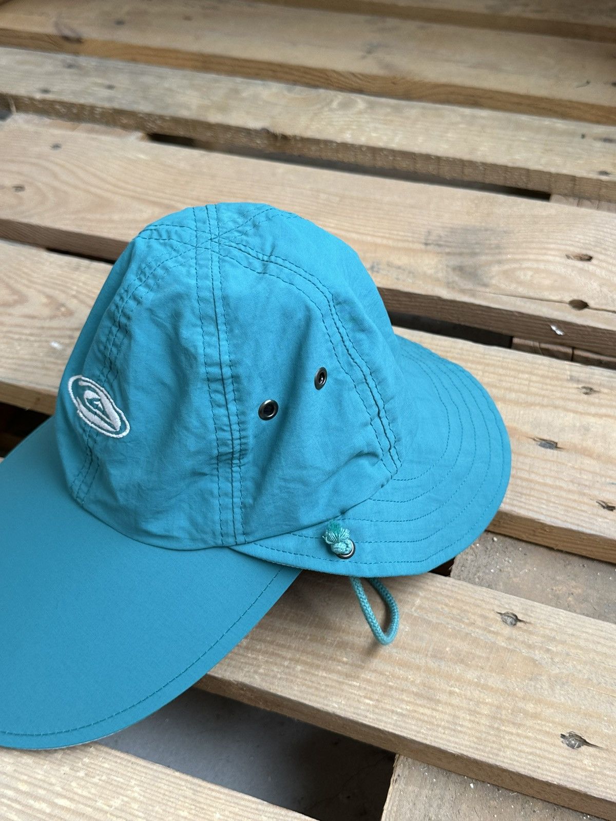 Quiksilver Vintage Quiksilver Turquoise Panama-Cap Size ONE SIZE - 3 Thumbnail