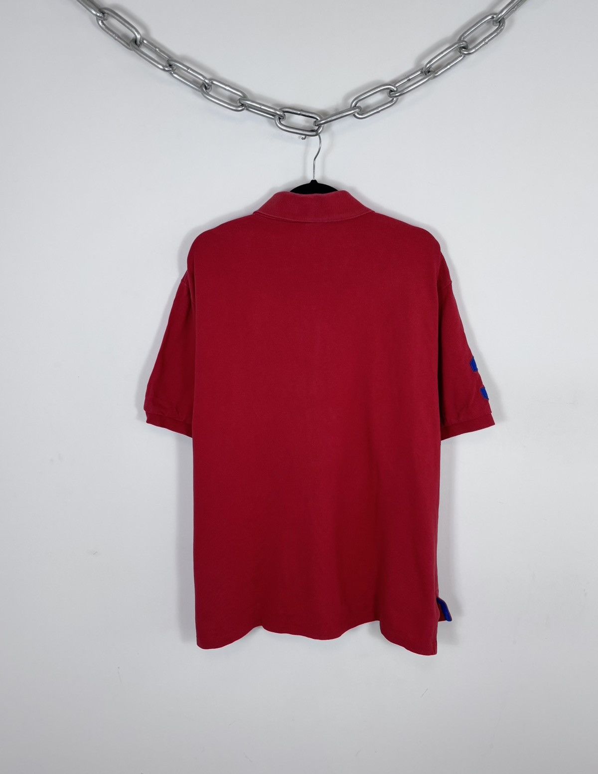 Polo Ralph Lauren Vintage Polo Ralph Lauren USA Big Embroidery Logo Polo Shirt Size US XL / EU 56 / 4 - 18 Thumbnail