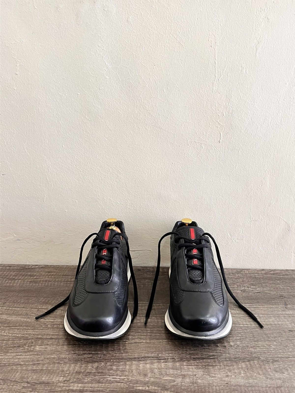 Prada Americas Cup Platform Sneakers Size US 7 / EU 40 - 2 Thumbnail