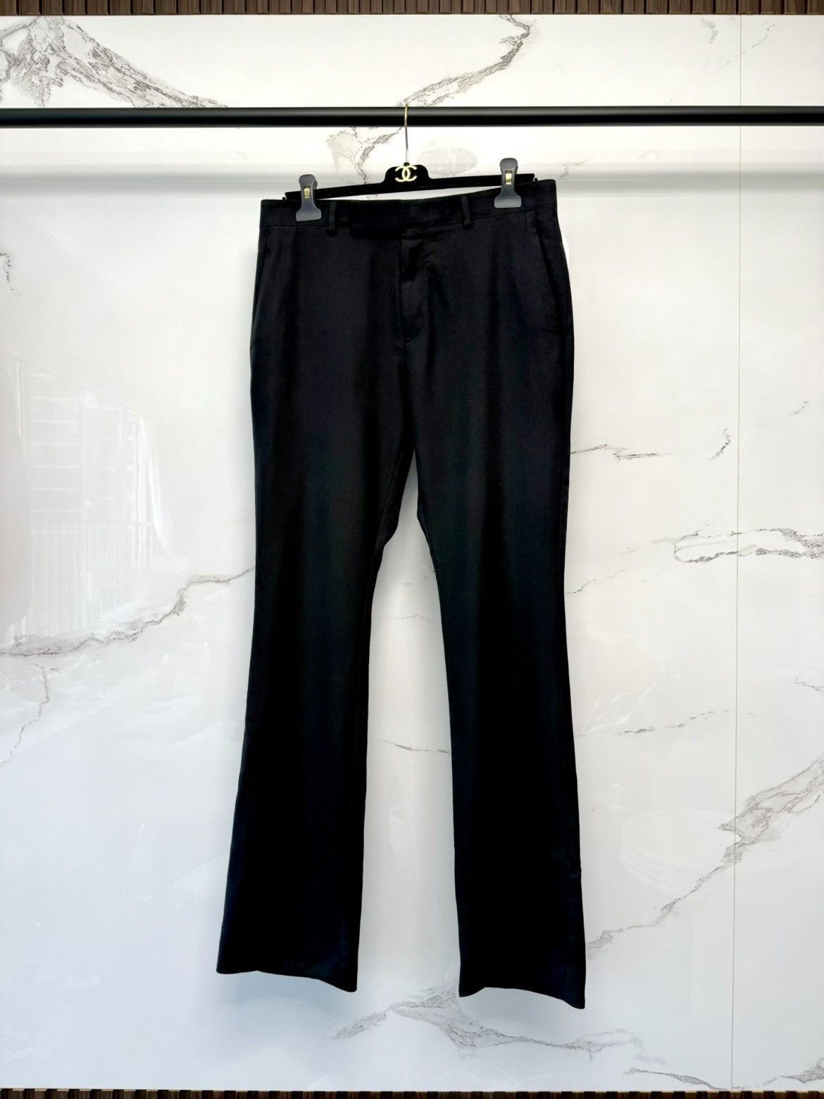 Sz 48 Celine 23SS Runway Bell Bottom Trouser-2505