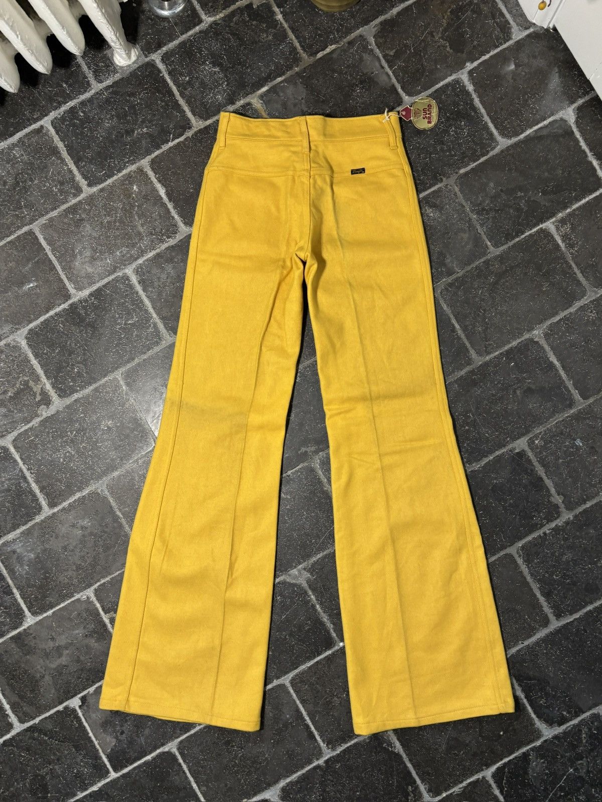 Wrangler 1970s Wrangler Blue Bell Bottoms True Vintage Wool Trouser Size 26" / US 2 / IT 38 - 7 Thumbnail