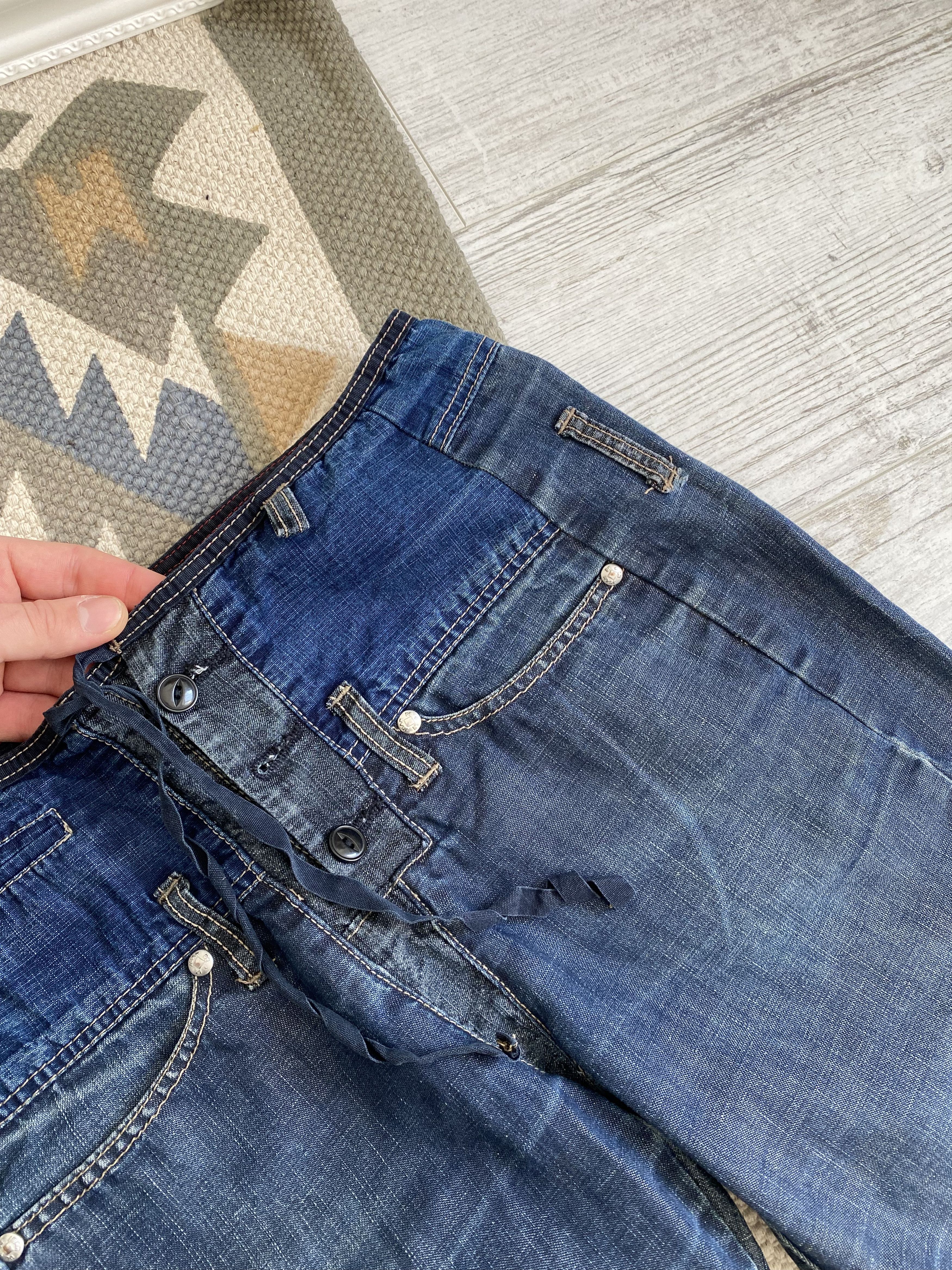 Marithe + Francois Girbaud Marithe Francois Girbaud Avant Garde Denim Slim Jeans Size 28" / US 6 / IT 42 - 7 Thumbnail
