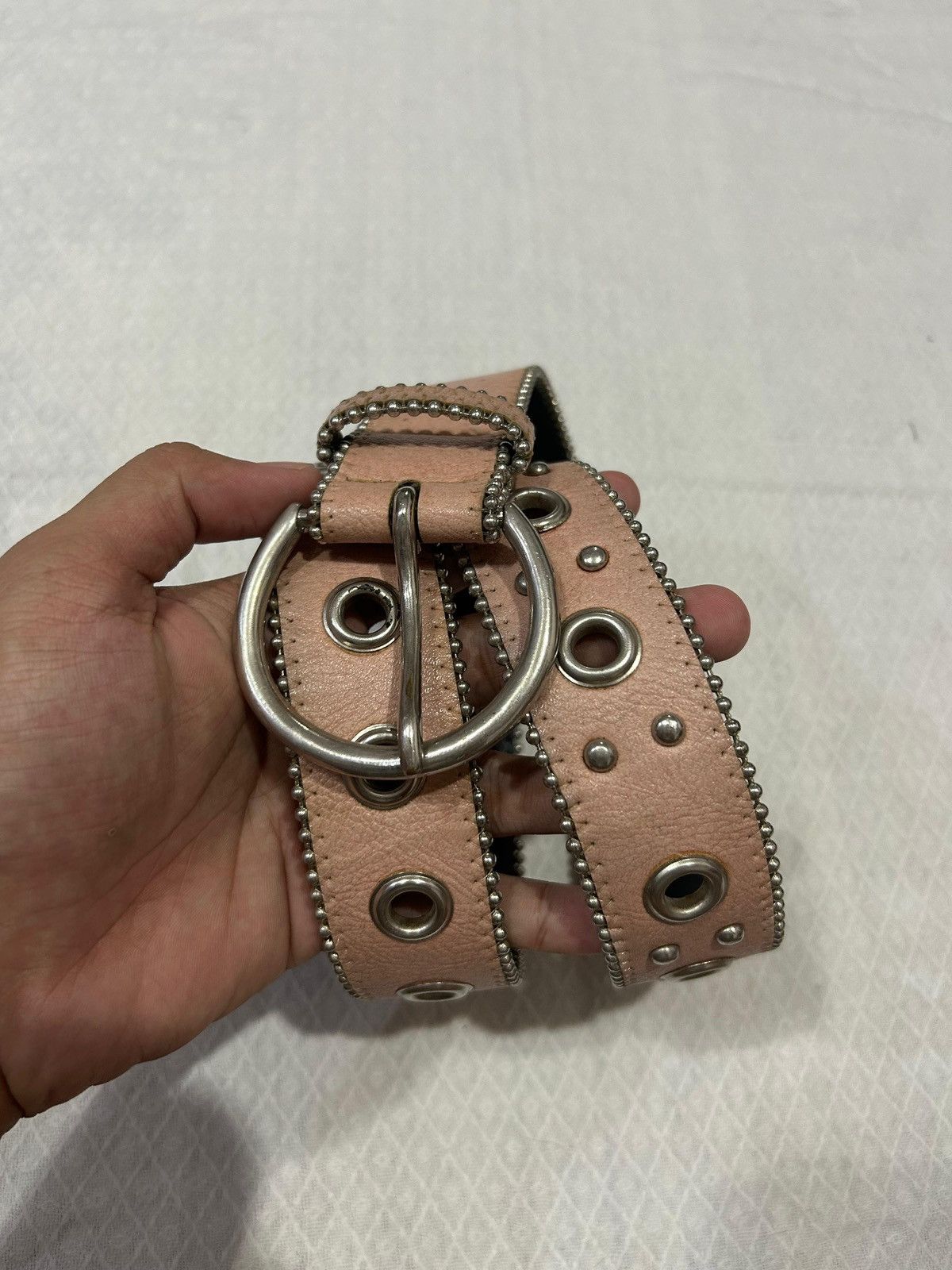 Japanese Brand Studded belt japanese brand ifsixwasnine style Size ONE SIZE - 5 Thumbnail