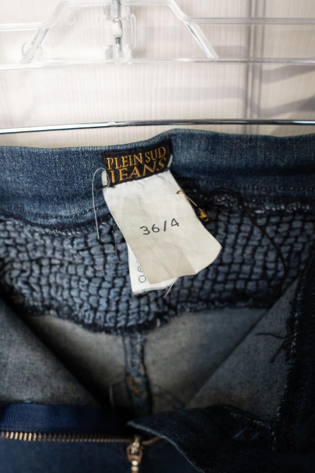 Other 00's Plein Sud Jeans Moto Cross Stretch Skinny Jeans Size 28" / US 6 / IT 42 - 7 Thumbnail