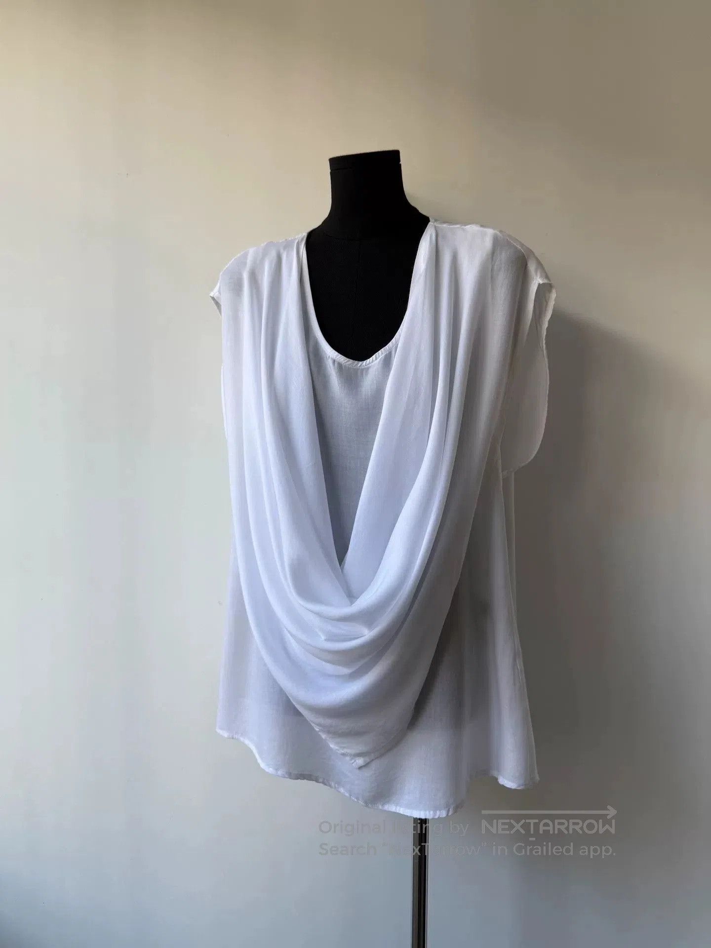 Limi Feu Yohji Yamamoto LIMI Feu Sleeveless Top. Size S / US 4 / IT 40 - 2 Thumbnail