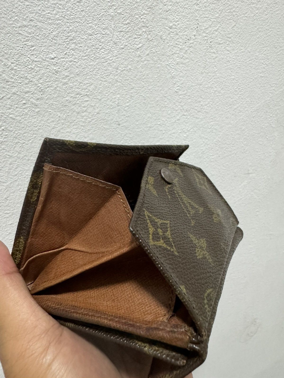Vintage LOUIS VUITTON WALLET PURSE MONOGRAM BROWN Size ONE SIZE - 18 Thumbnail