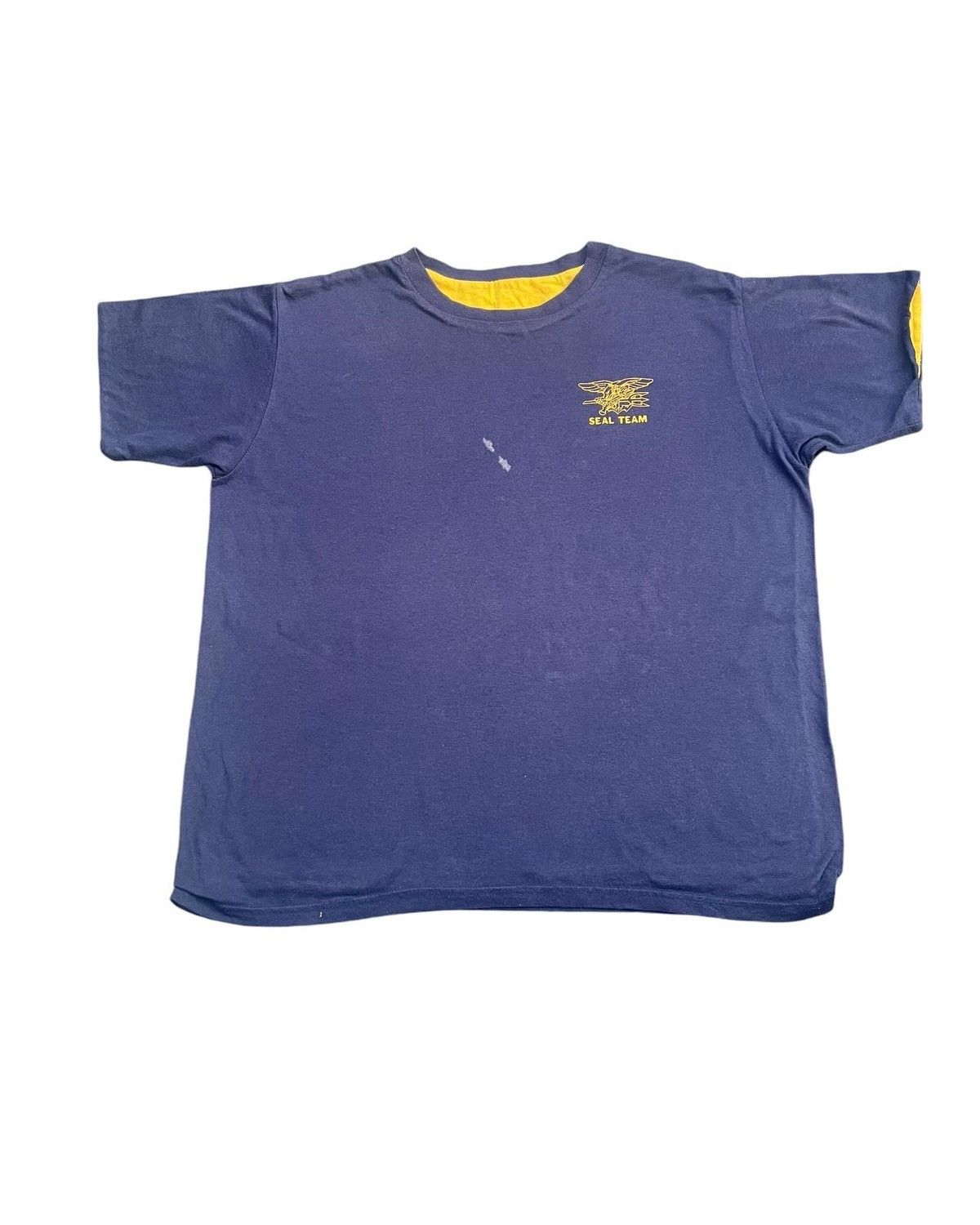 Alleson Athletics × Vintage Vintage Seal Team Reverseable Tshirt Size US XL / EU 56 / 4 - 1 Thumbnail