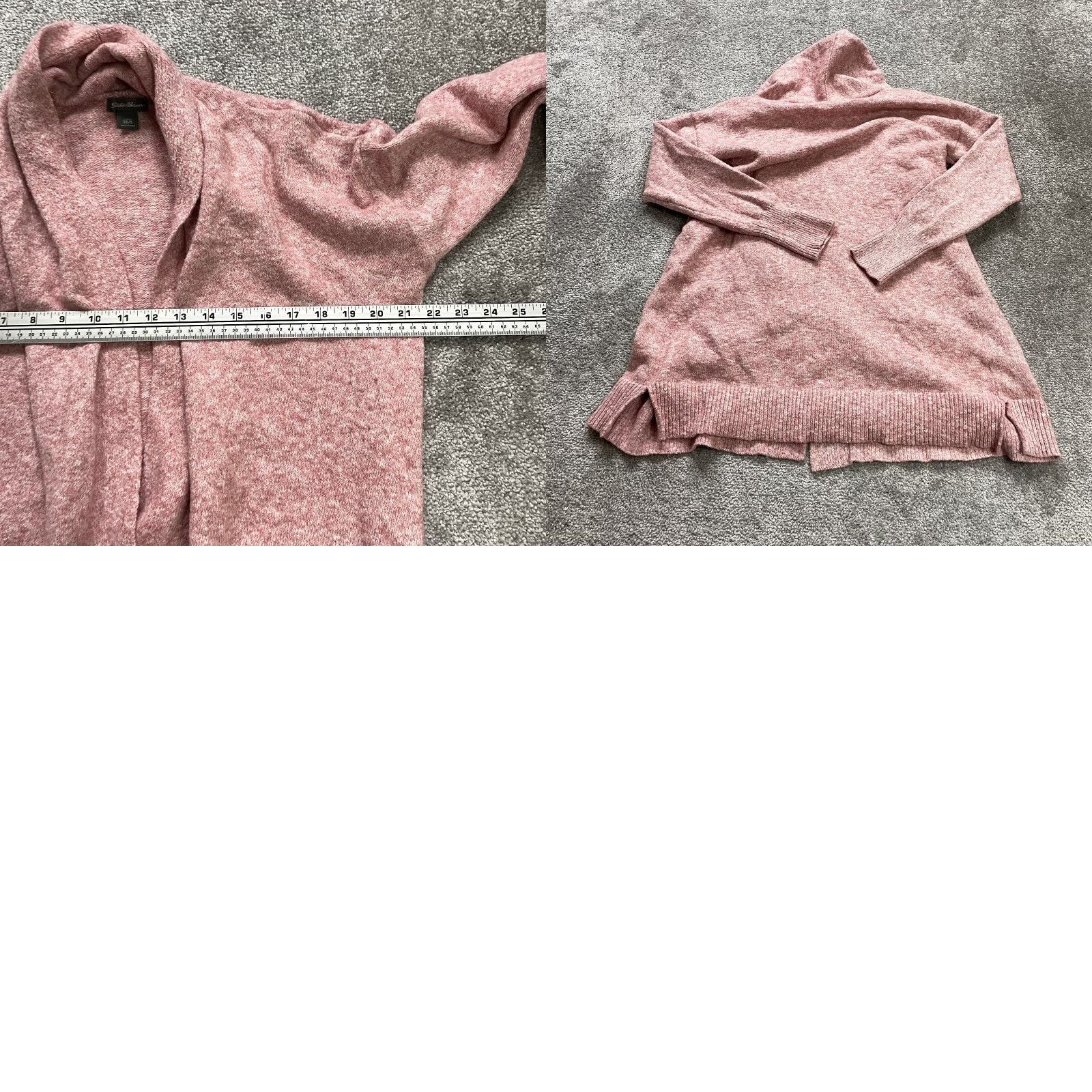 Eddie Bauer VINTAGE Eddie Bauer Women's Sweater Cardigan Open Pink Small Casual All Seasons Modern Women's Size S / US 4 / IT 40 - 8 Thumbnail