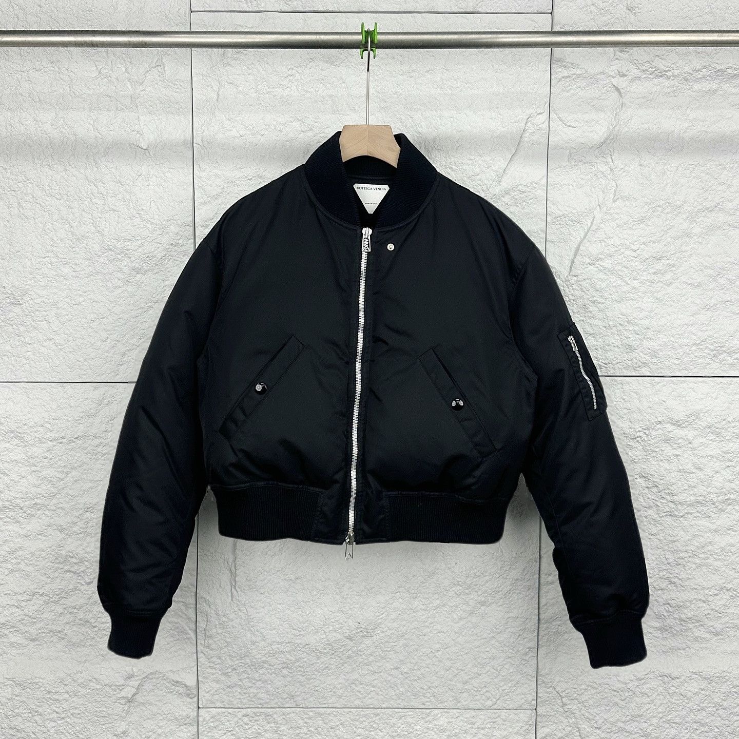 Bottega Veneta Bottega Veneta Nylon Bomber Jacket Size L Size US L / EU 52-54 / 3 - 1 Thumbnail