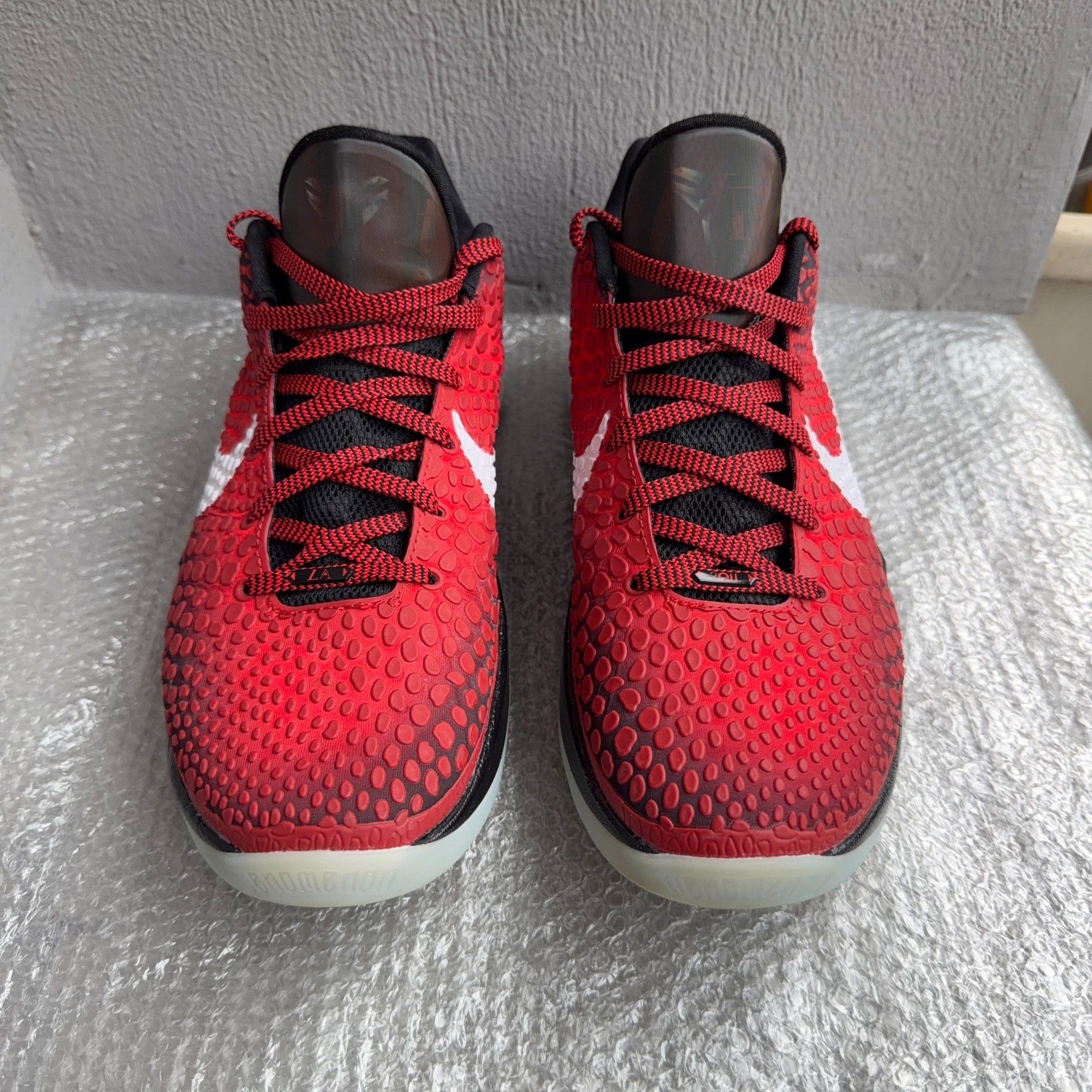 Nike Zoom Kobe 6 All-Star Black Red Size US 9.5 / EU 42-43 - 2 Thumbnail